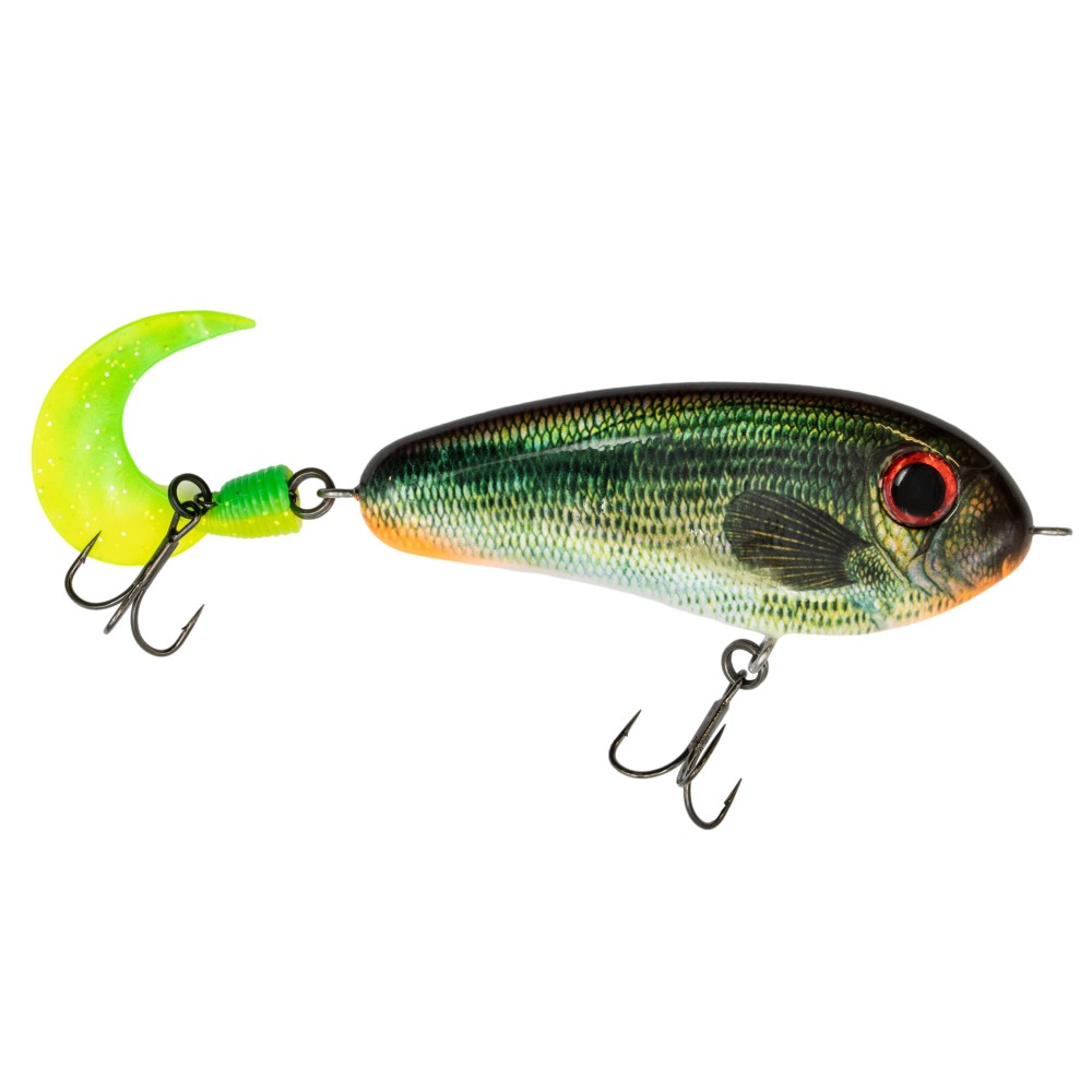 Senshu Realistic Tail Jerk - Jerkbait 11.5cm - Green Bass - 60g - 1 Stück