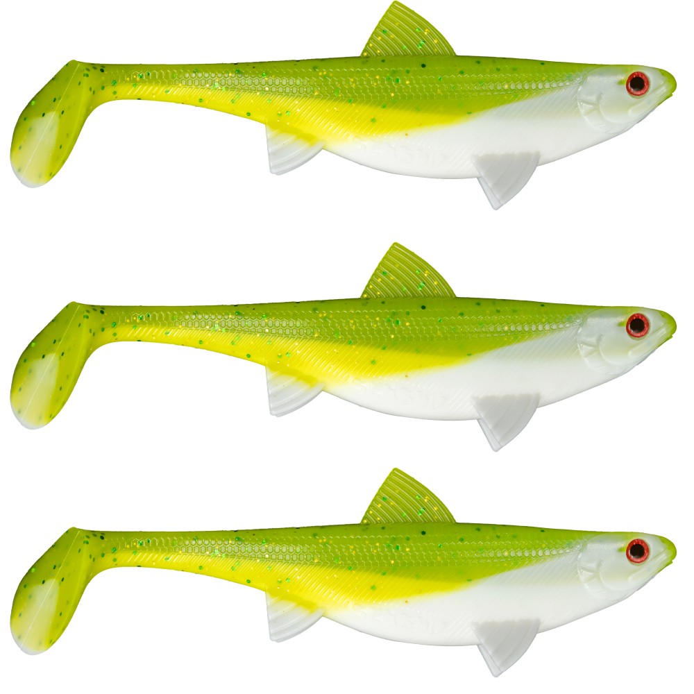 Senshu Real Fin Shad Gummifische 12cm - Fruty - 13g - 3 Stück