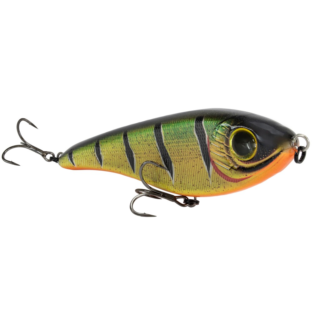 Senshu Butcher Jerk - Jerkbait 6.8cm - Fire Perch - 9g - 1 Stück