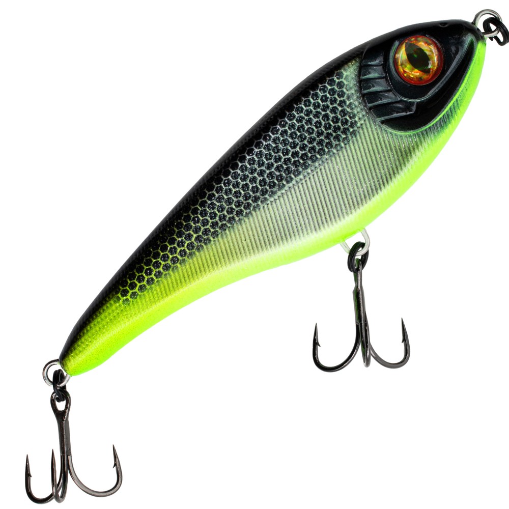 Senshu Butcher Jerk Jerkbait 10.5cm - UV Secret Roach - 30g - 1 Stück