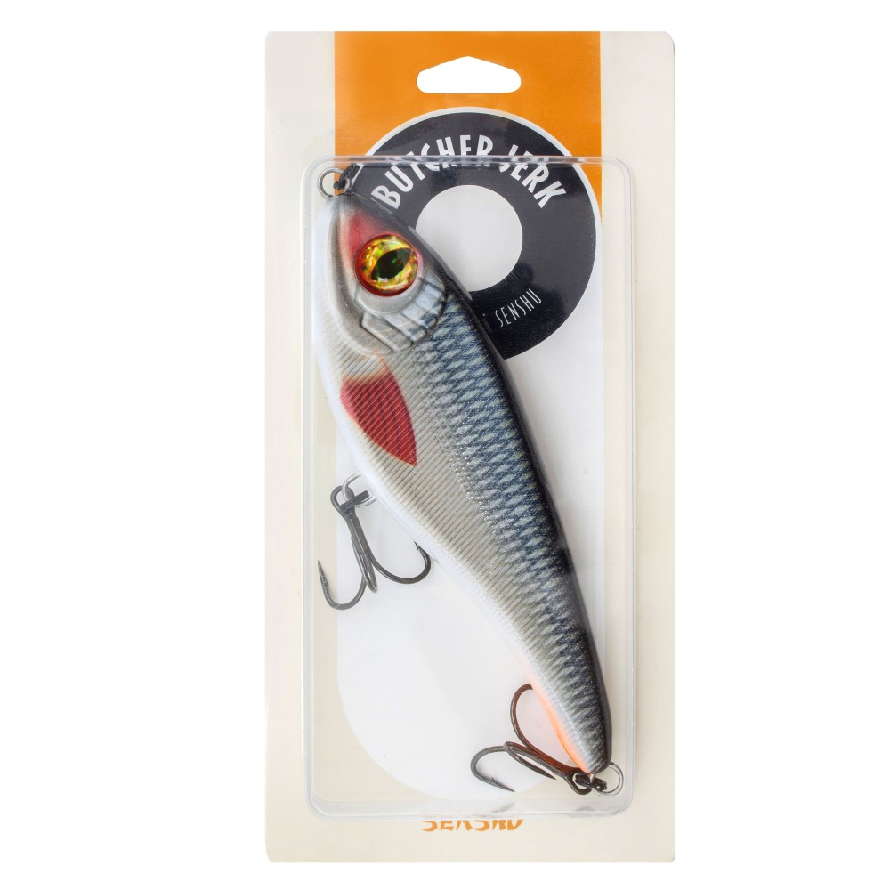 Senshu Butcher Jerk Jerkbait 10.5cm - Real Roach - 30g - 1 Stück