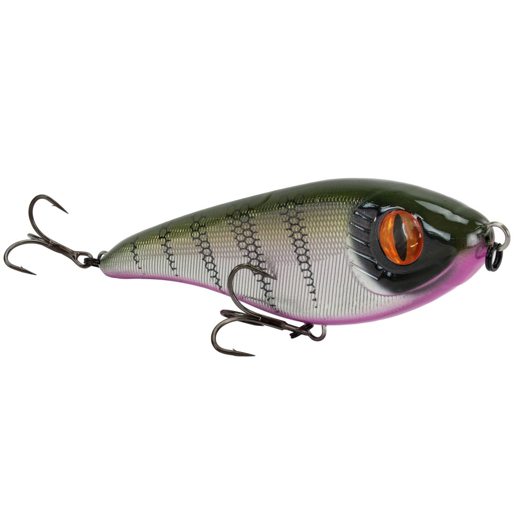 Senshu Butcher Jerk Jerkbait 10.5cm - Steel Perch - 30g - 1 Stück