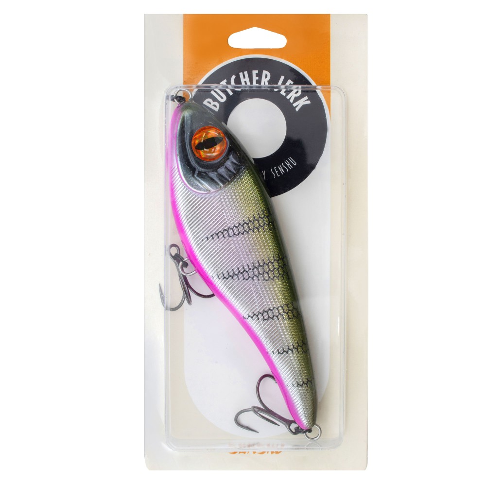 Senshu Butcher Jerk Jerkbait 10.5cm - Steel Perch - 30g - 1 Stück