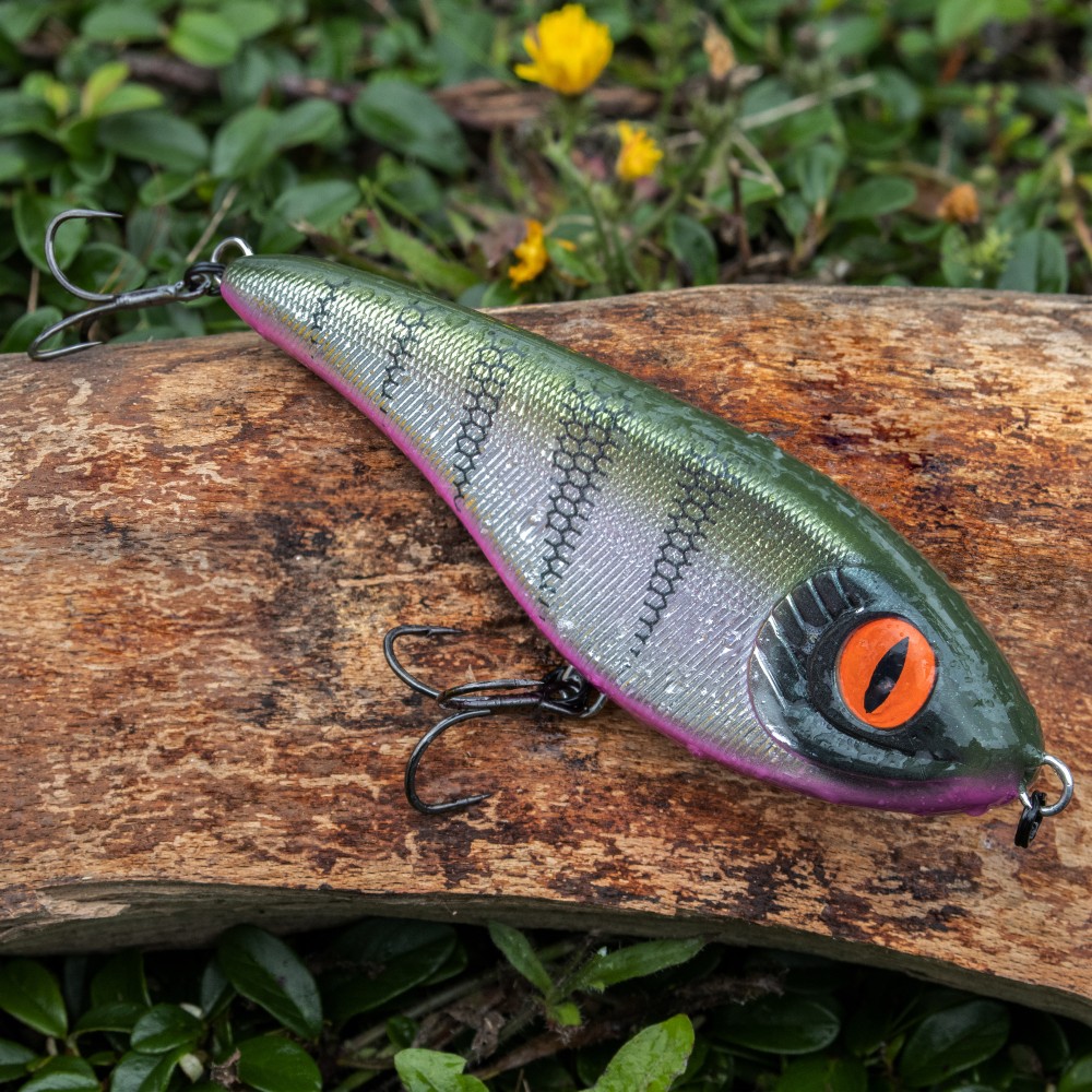 Senshu Butcher Jerk Jerkbait 10.5cm - Steel Perch - 30g - 1 Stück