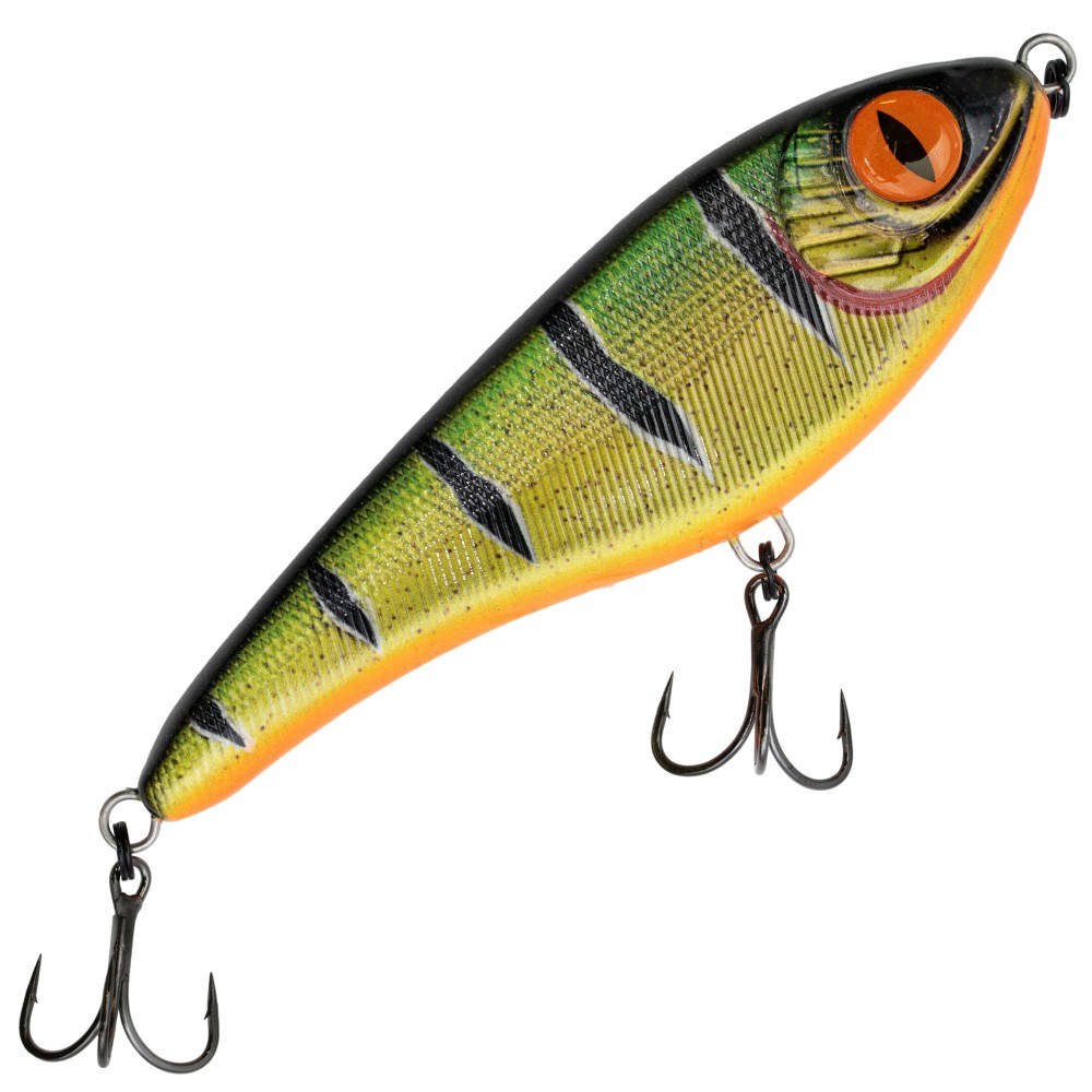 Senshu Butcher Jerk Jerkbait 13.5cm - Fire Perch - 60g - 1 Stück