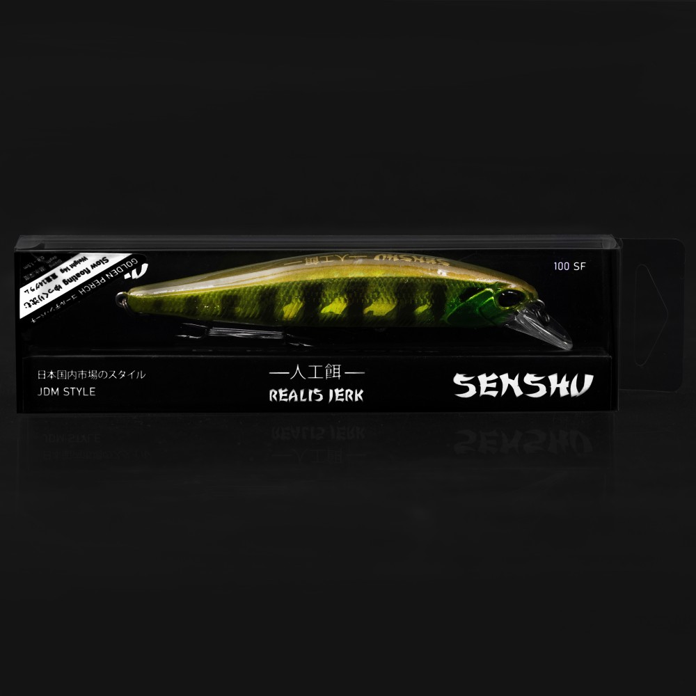 Senshu King of the Streets RLS Jerk - Twitchbait 10cm - Golden Perch - 14g - 1 Stück