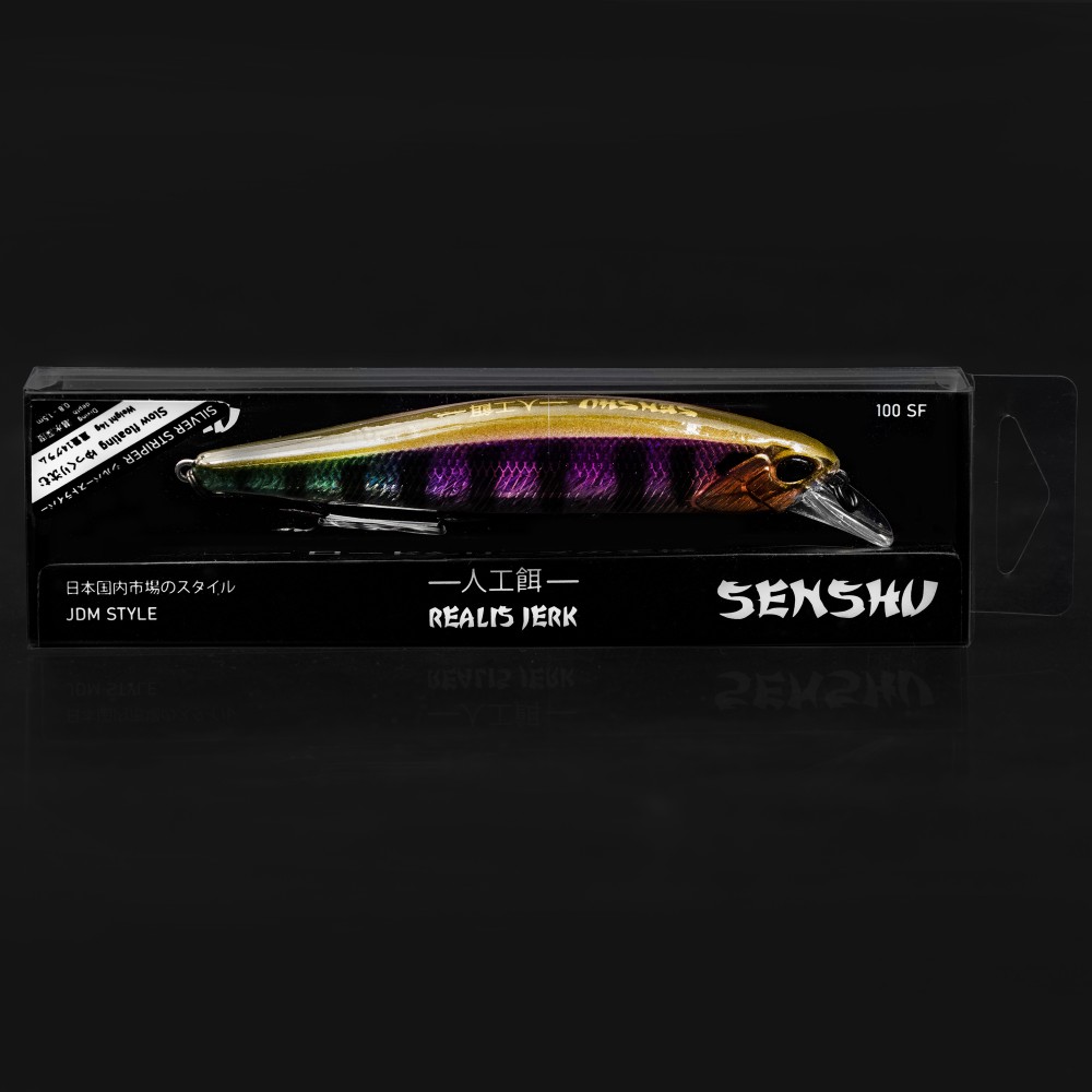 Senshu King of the Streets RLS Jerk - Twitchbait 10cm - Silver Striper - 14g - 1 Stück