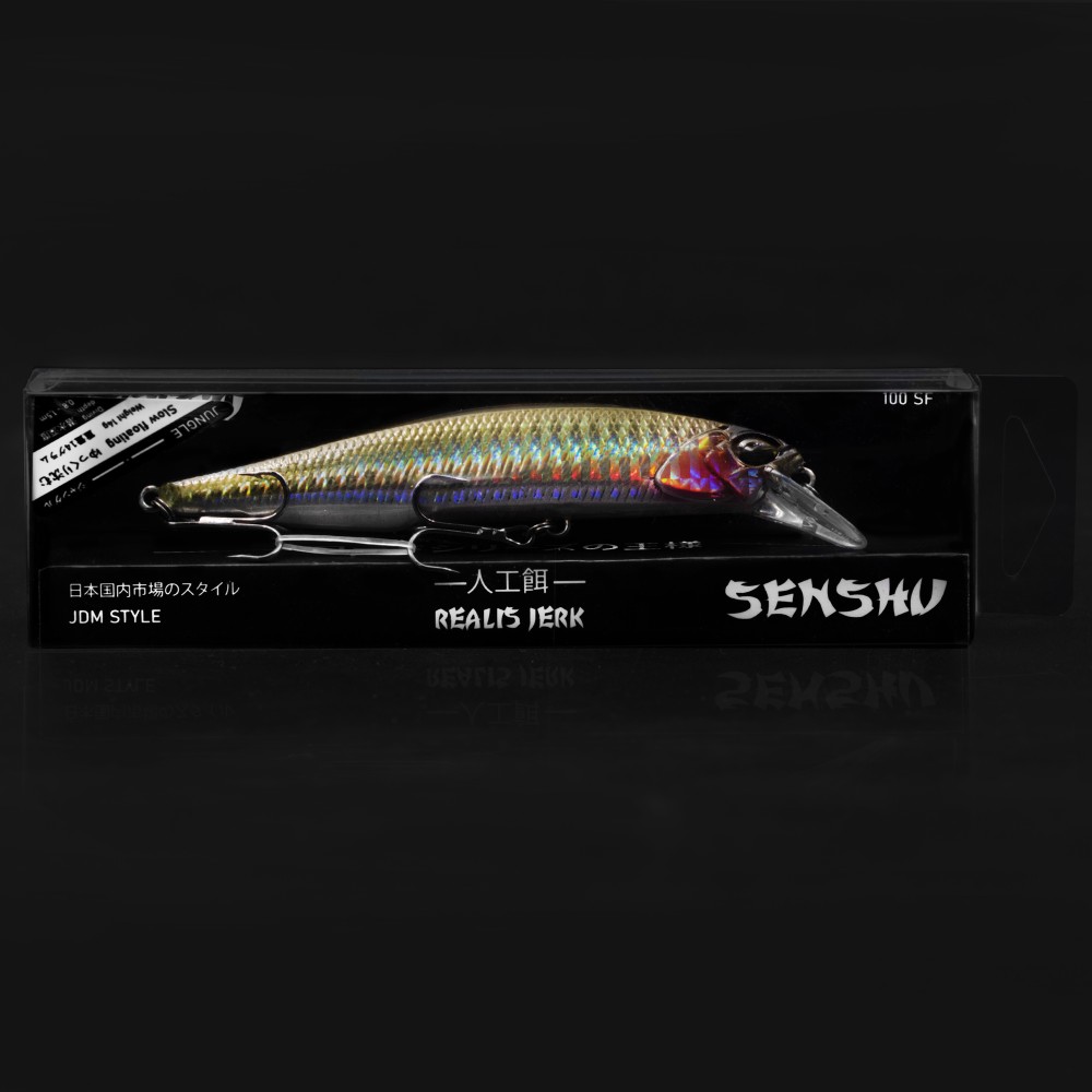 Senshu King of the Streets RLS Jerk - Twitchbait 10cm - Jungle - 14g - 1 Stück