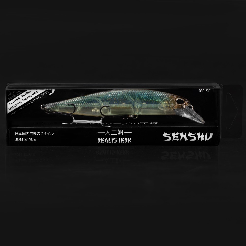 Senshu King of the Streets Realis Jerk Twitchbait 10cm - Blue Shiner - 14g - 1 Stück