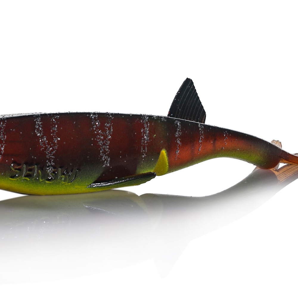 Senshu Pelaga Shad - Vertikalköder 16cm - Sunshine Brown - 13g - 2 Stück