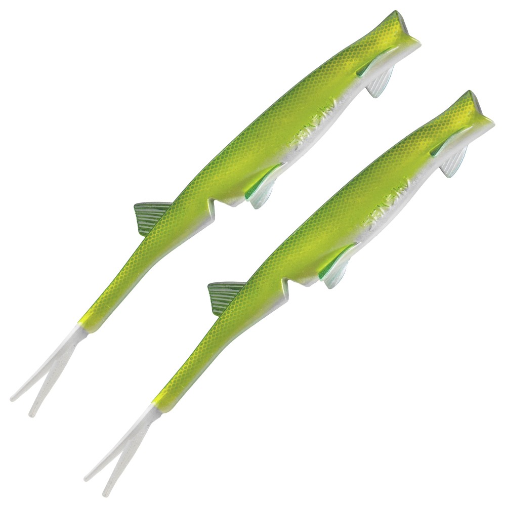 Senshu Pelaga Shad Vertikalköder 16cm - Green Sprat - 13g - 2 Stück