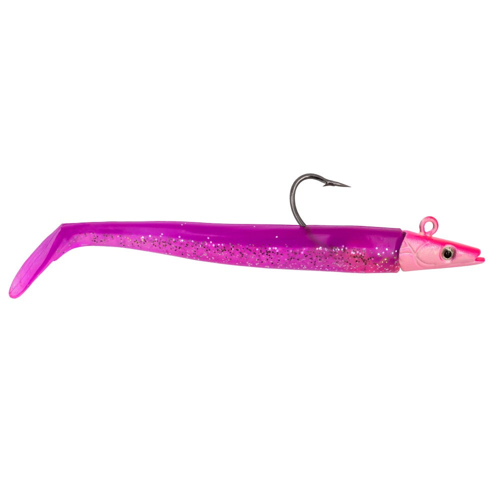 Team Deep Sea Sandeel Shad Gummifisch Pink - 12cm - 16g