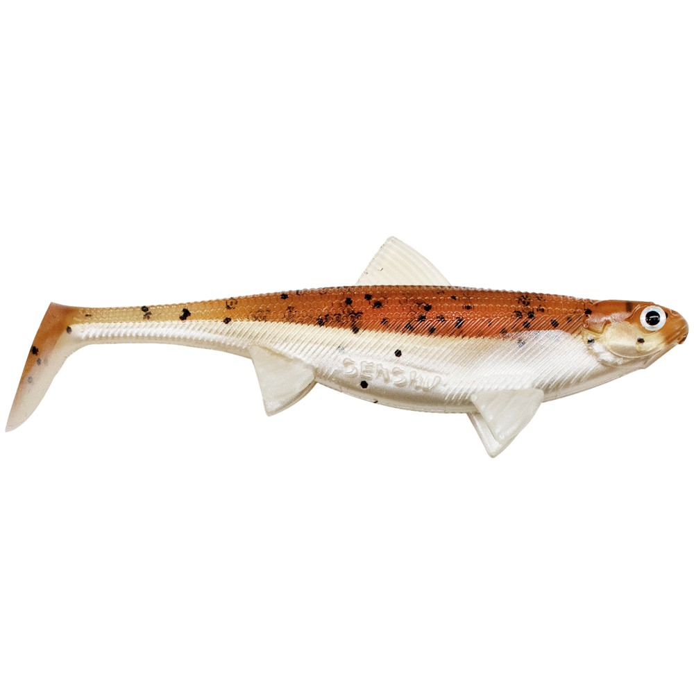 Senshu Real Fin Shad SinglePack - Gummifische 8cm - Magic Motoroil - 4g - 1 Stück