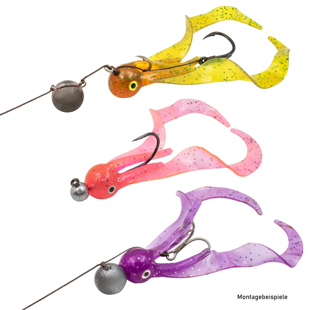 Z9 Catfish Twister Vertical & Jigging 23cm - 21g - Transparent