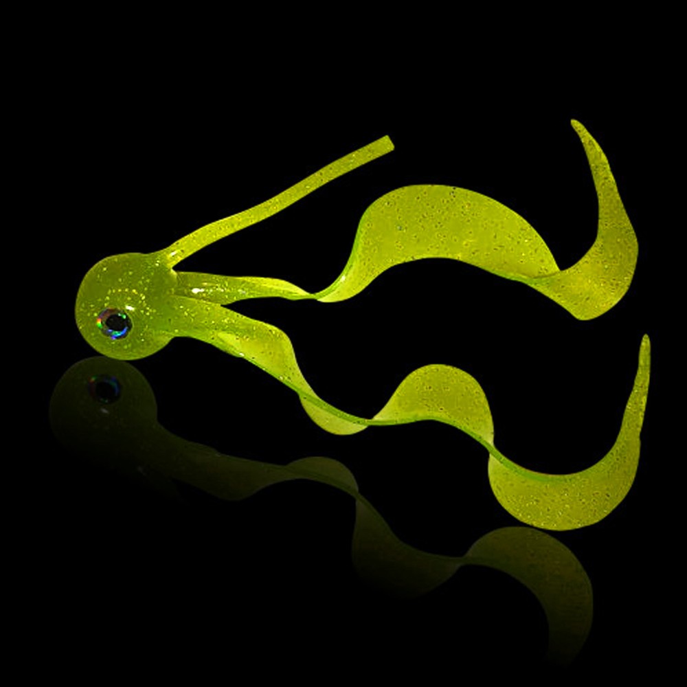 Z9 Catfish Twister - Vertical & Jigging 23cm - 21g - Chartreuse