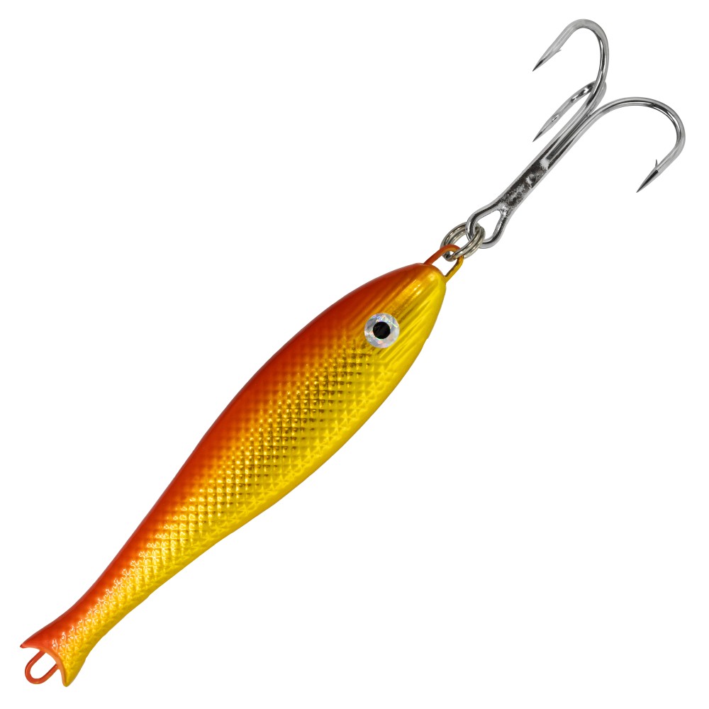 Team Deep Sea Ostsee Killer bleifrei - Pilker 125g - Gold/Orange - 1 Stück