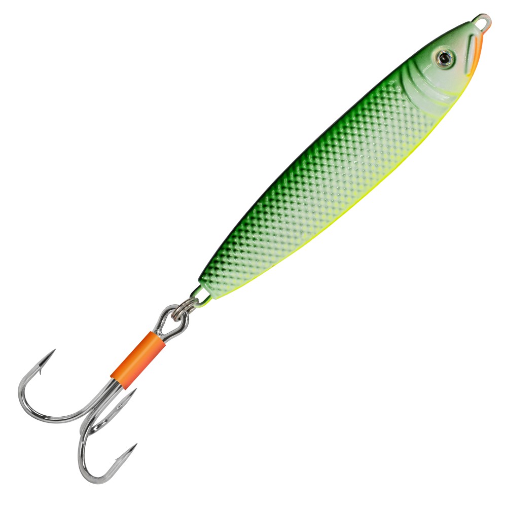 Team Deep Sea Spezial Herings Pilker bleifrei 200g - Green/Yellow - 1 Stück