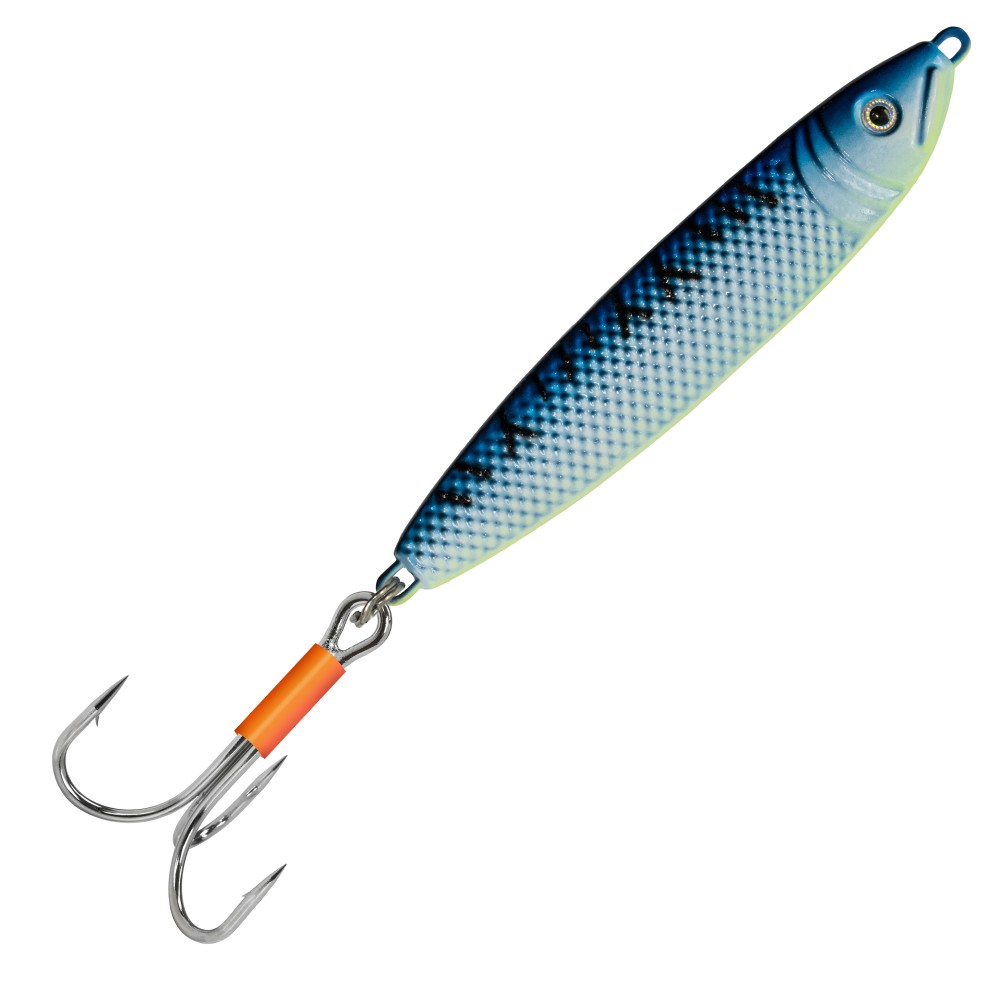 Team Deep Sea Spezial Herings Pilker bleifrei 125g - Fluo Makrele - 1 Stück