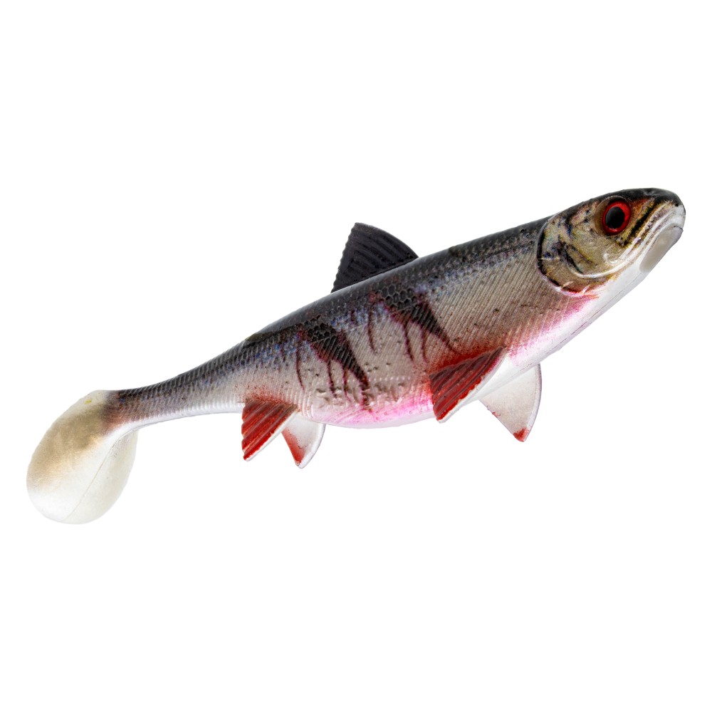 Senshu Real Fin Shad SinglePack - Gummifische 8cm - Bloody Baitfish - 4g - 1 Stück