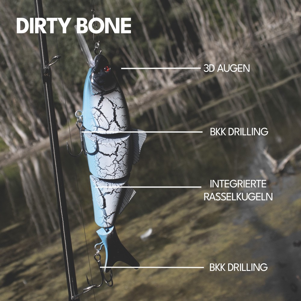 Senshu SWMBT Wobbler 23cm - Dirty Bone