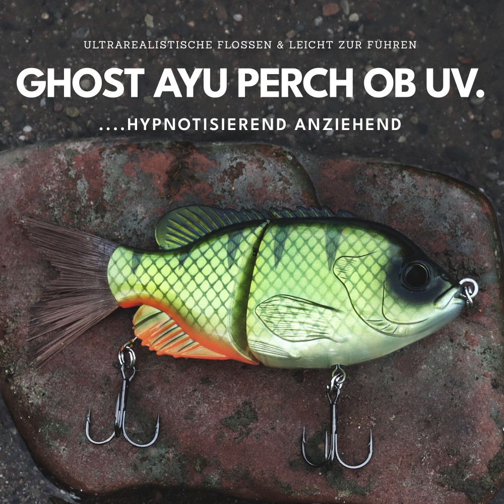 Senshu Bantarel Swimbait 15cm - Ghost Ayu Perch OB UV