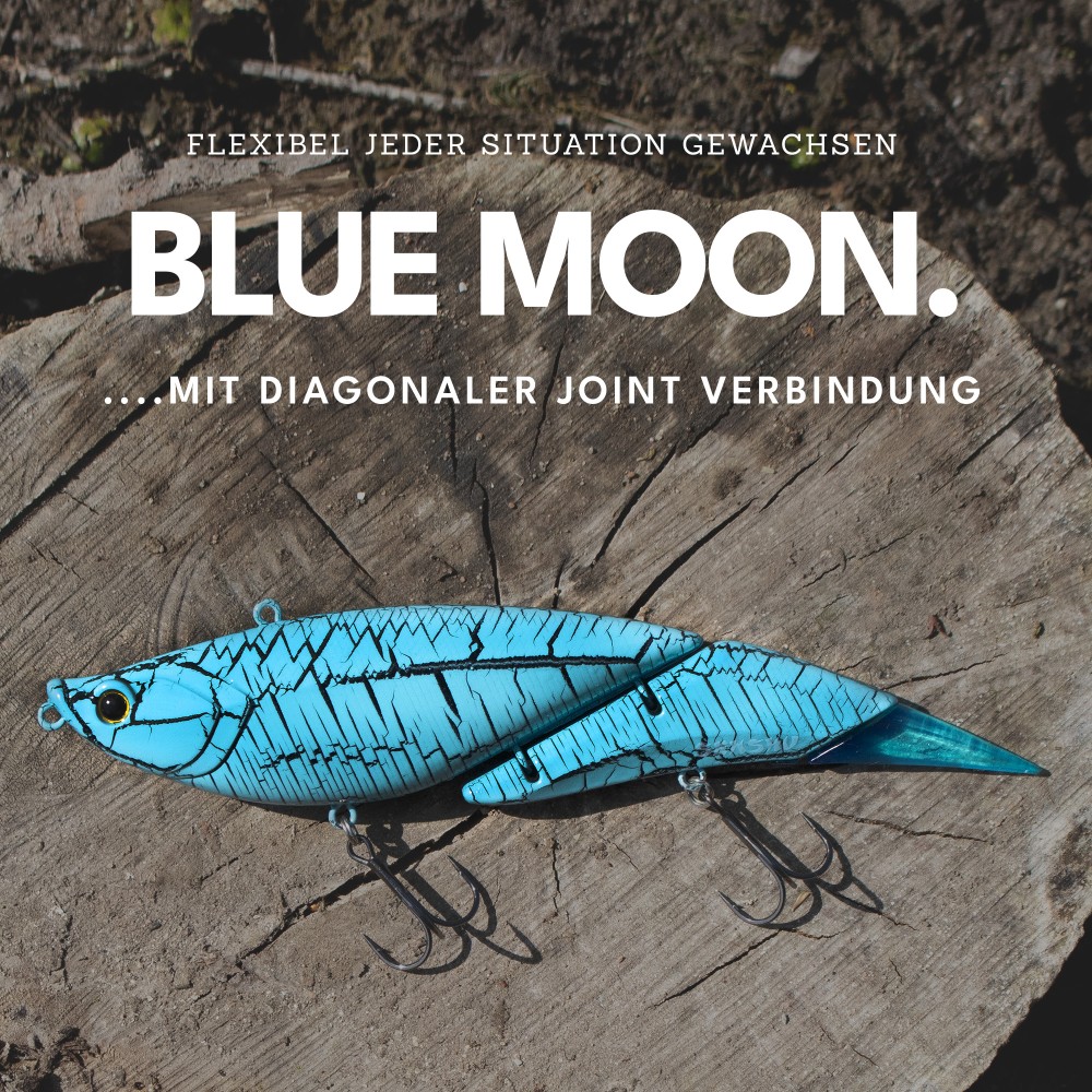 Senshu Van Gogh Swimbait 16cm - Blue Moon - UV Tail