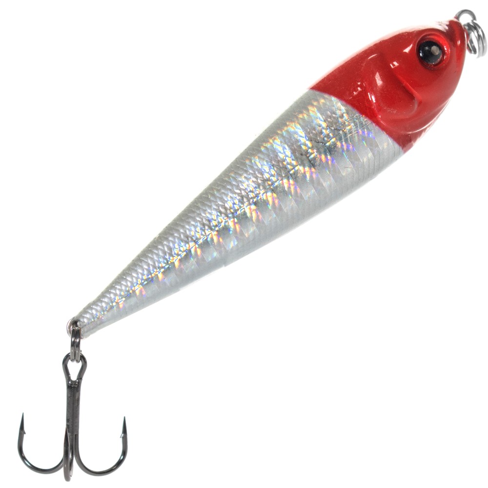 Viper Pro Coastrunner - Meerforellen Wobbler 6,50cm - 14g - Silver/Red Head