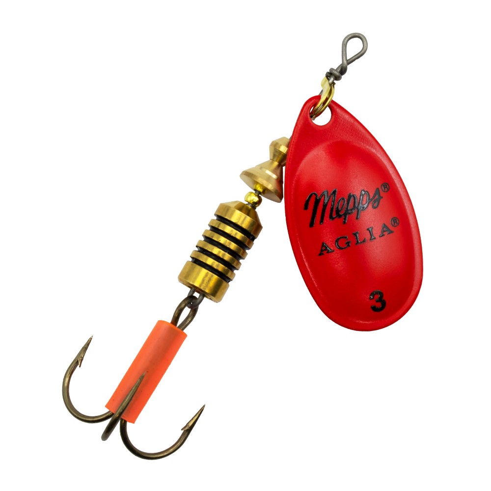 Mepps Aglia - Spinner Red Platium - Gr. 3 - 6,5g