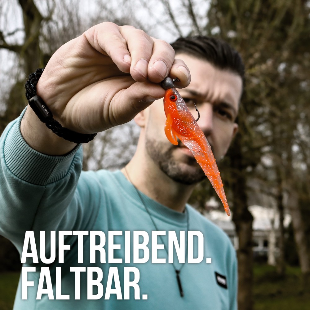 Senshu Grundola - Gummifisch Shock Feather - 11,5cm - 6 g- 5 Stück
