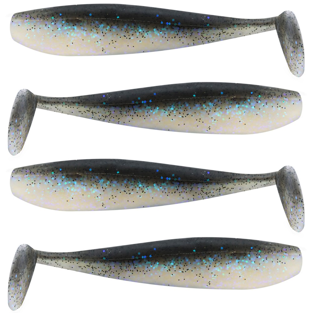 Senshu Killer Shad - Gummifisch 4 Stück - 15cm - Galaxy