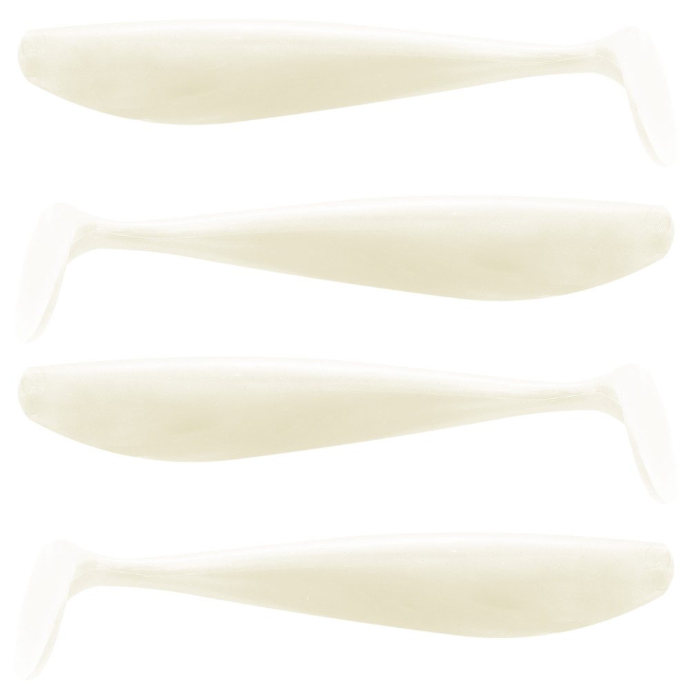 Senshu Killer Shad - Gummifisch 4 Stück - 15cm - White