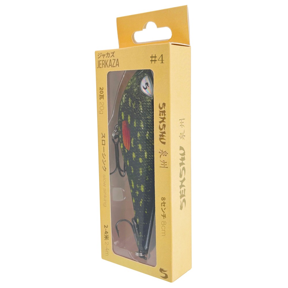 Senshu Jerkaza - Jerkbait 8cm - Pike - 20g