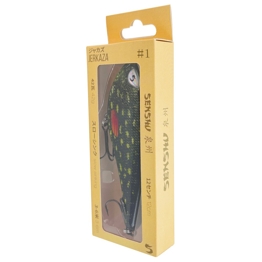 Senshu Jerkaza - Jerkbait 12cm - Pike - 42g