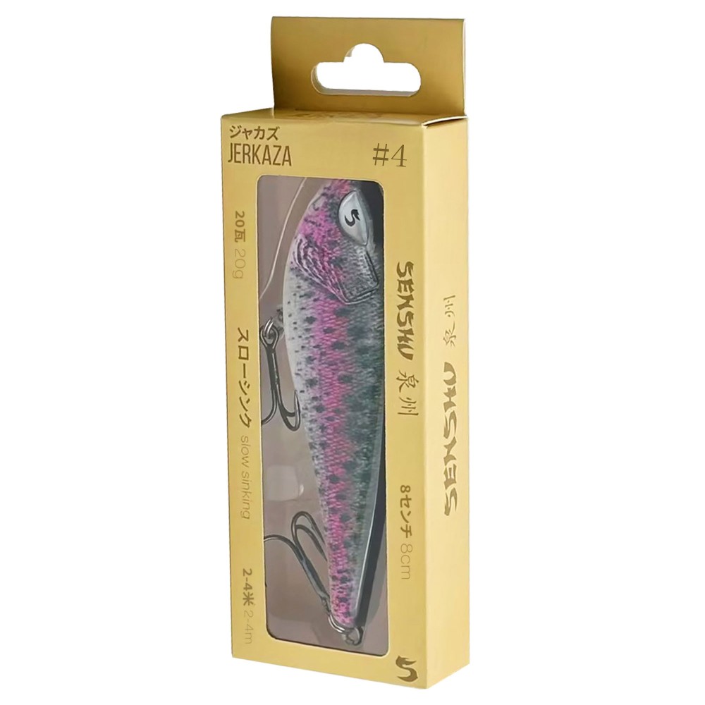 Senshu Jerkaza - Jerkbait 8cm - Trout - 20g