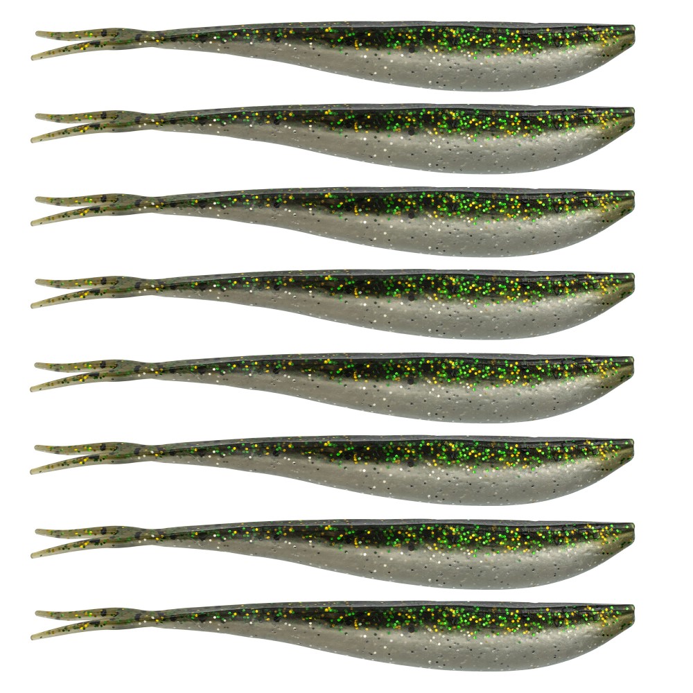 Fishdream Speed Searcher Dark Green White - 4g - 10cm - 8 Stück