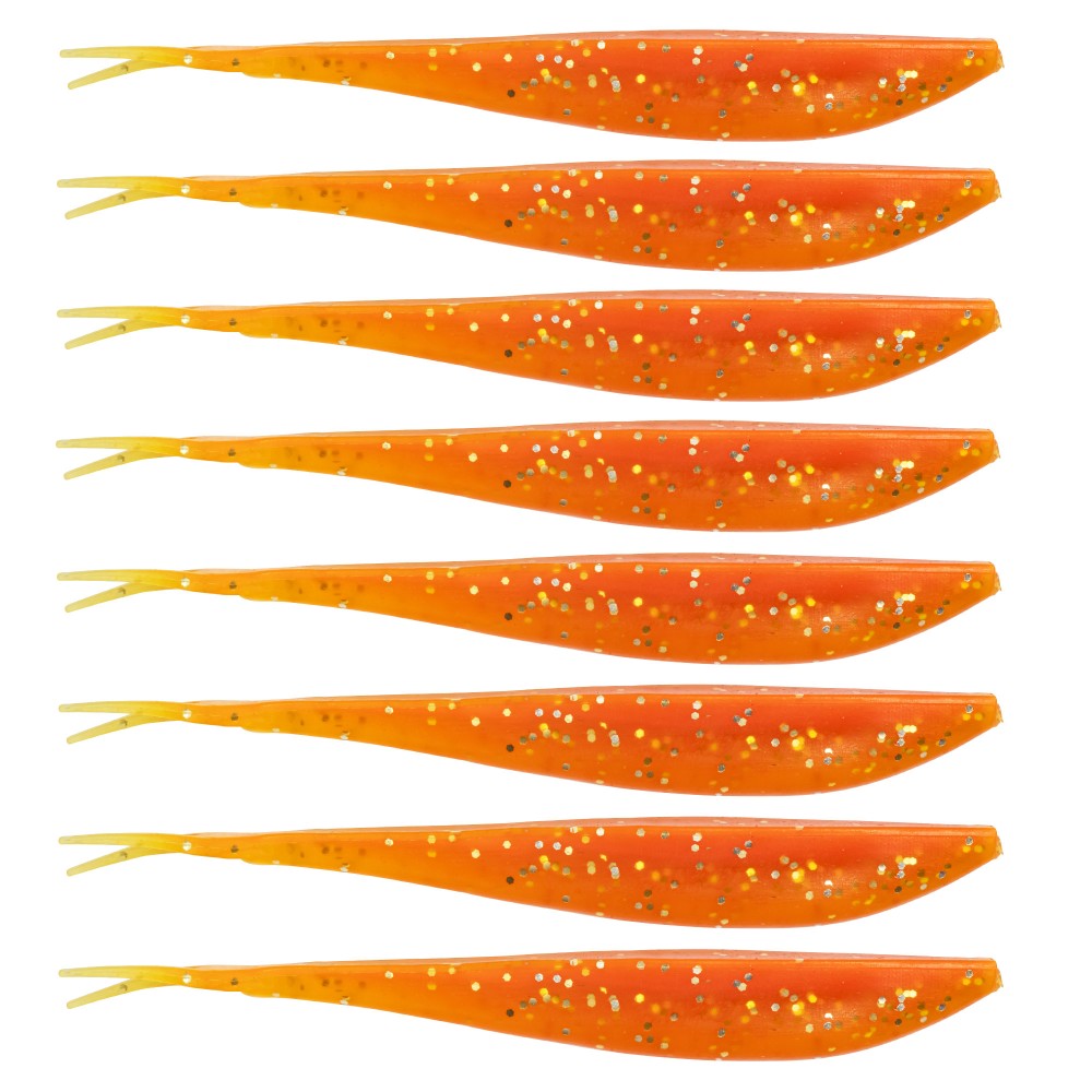 Fishdream Speed Searcher Orange Gold Glitter - 4g - 10cm - 8 Stück
