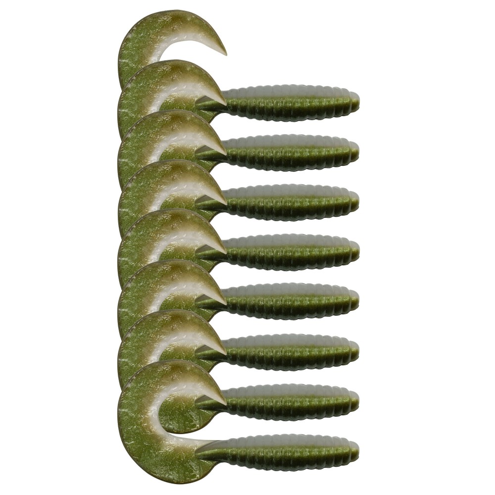 Fishdream Bull Twister - Gummifisch AYU - 7,5cm - 6g - 8 Stück