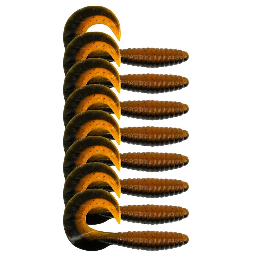 Fishdream Bull Twister - Gummifisch Craw - 7,5cm - 6g - 8 Stück