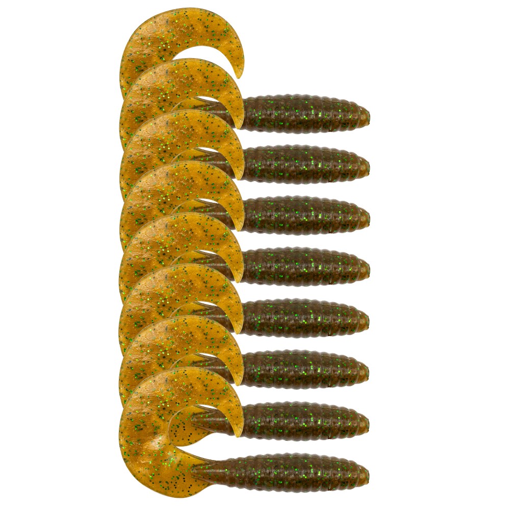 Fishdream Bull Twister - Gummifisch Motoroil - 6,0cm - 3,5g - 10 Stück