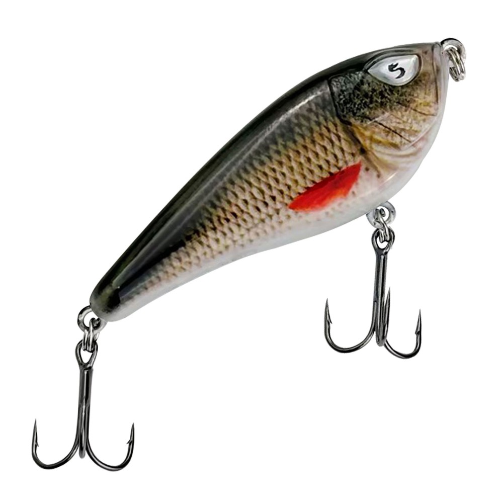 Senshu Jerkaza 3er Set - Jerkbait 8cm - Perch/Roach/Purple Scale - 20g