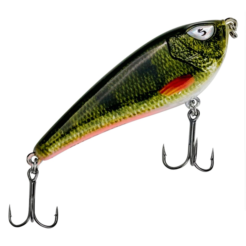 Senshu Jerkaza 3er Set - Jerkbait 12cm - Perch/Roach/Purple Scale - 42g