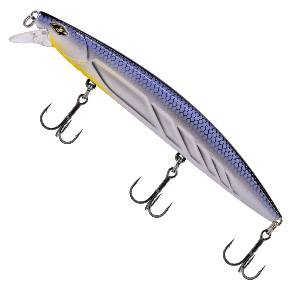 JustPro Nightveit 2.0 140 - Zanderwobbler White Fish - 14cm - 24,5cm - 1 Stück
