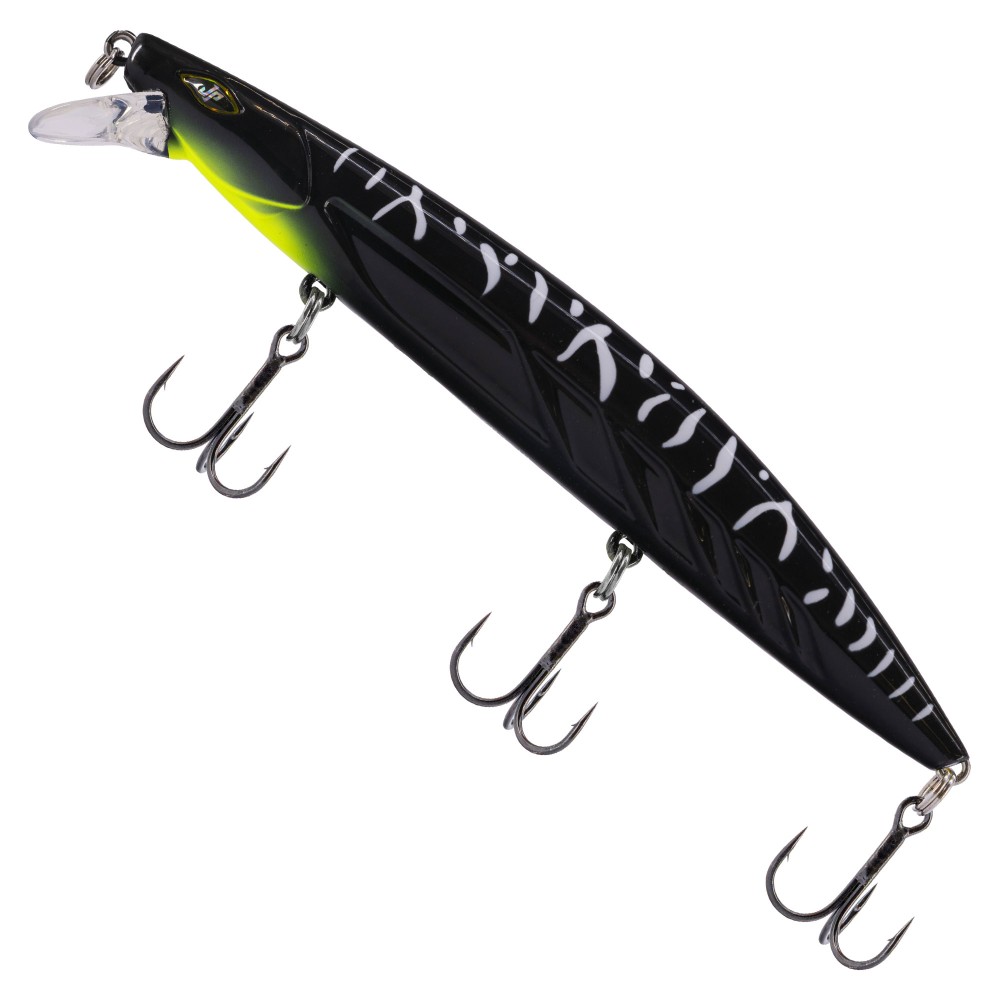 JustPro Nightveit 2.0 140 - Zanderwobbler Black Striper - 14cm - 24,5cm - 1 Stück