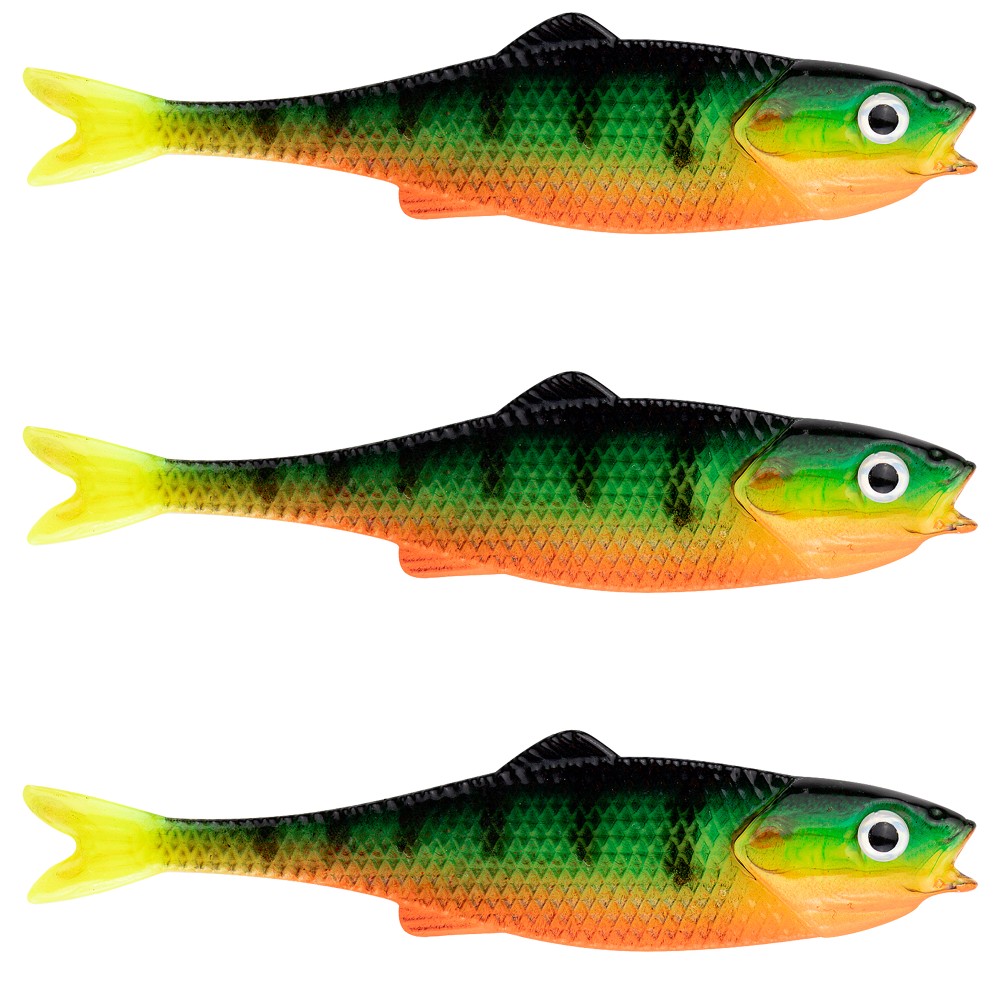 LMAB Finesse Filet 11cm - Firetiger, 3 Stück