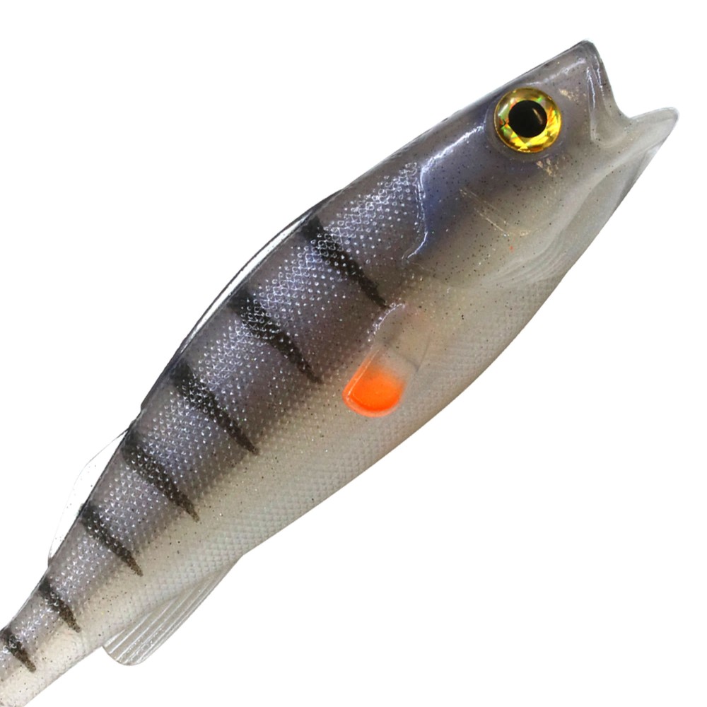 LMAB KØFI (KÖFI) Perch Shad 7cm - Ghost Perch - 3g - 5 Stück