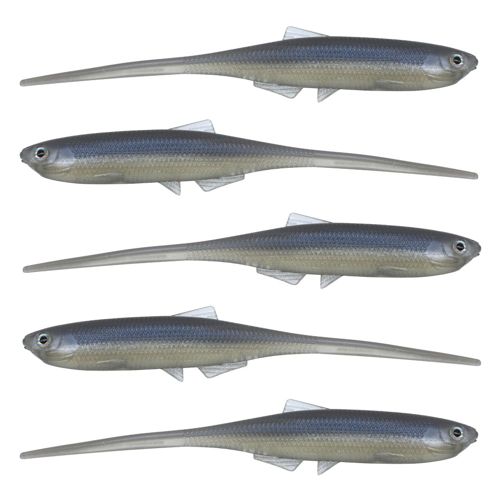 LMAB KØFI (KÖFI) Bleak Pintail 7cm - Ghost Bleak - 1g - 5 Stück