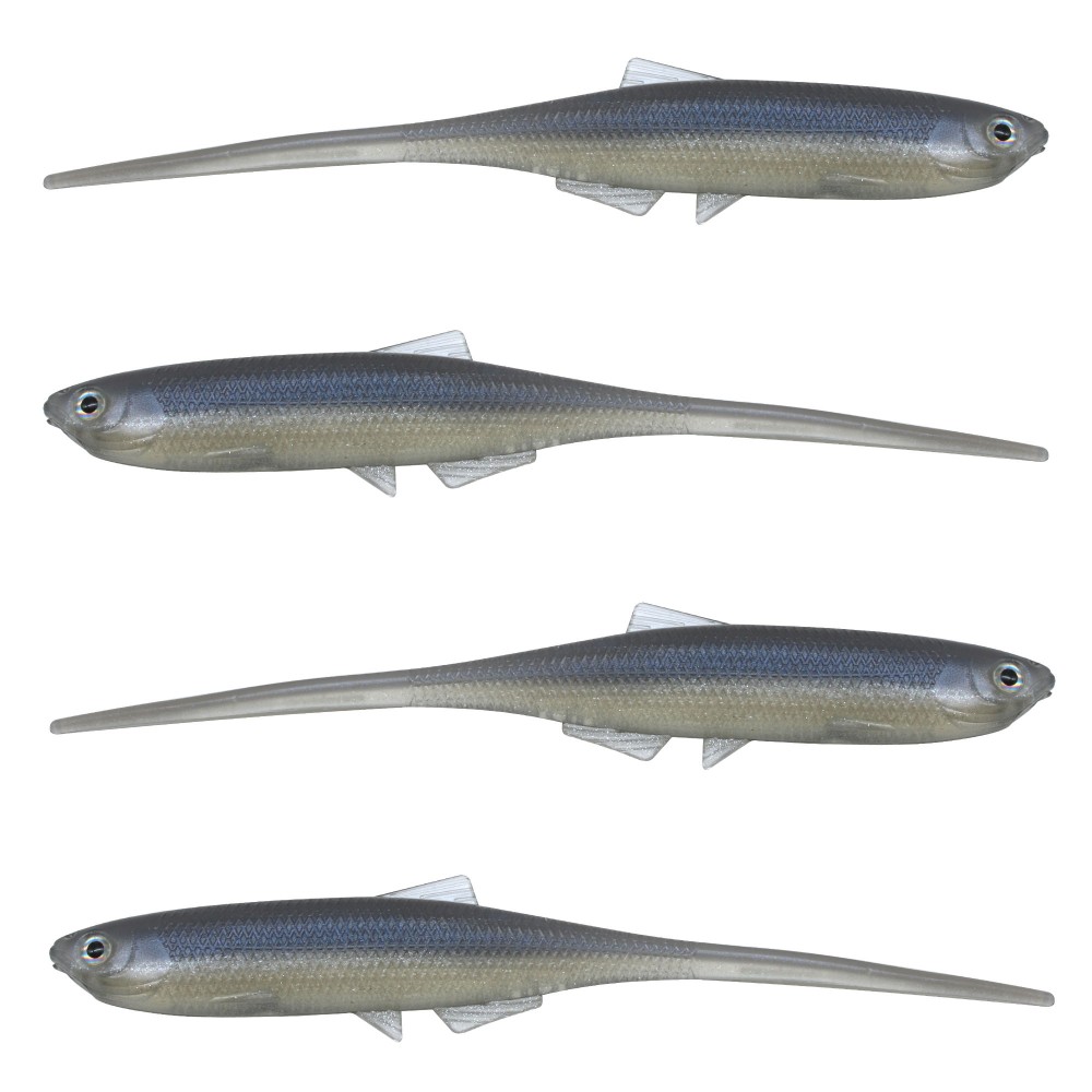 LMAB KØFI (KÖFI) Bleak Pintail 11cm - Ghost Bleak - 4g - 4 Stück