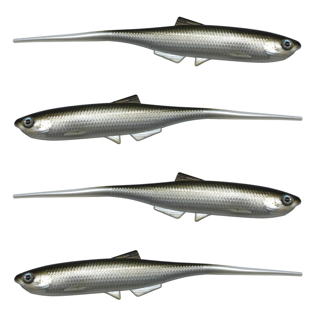 LMAB KØFI (KÖFI) Bleak Pintail 11cm - Real Bleak - 4g - 4 Stück