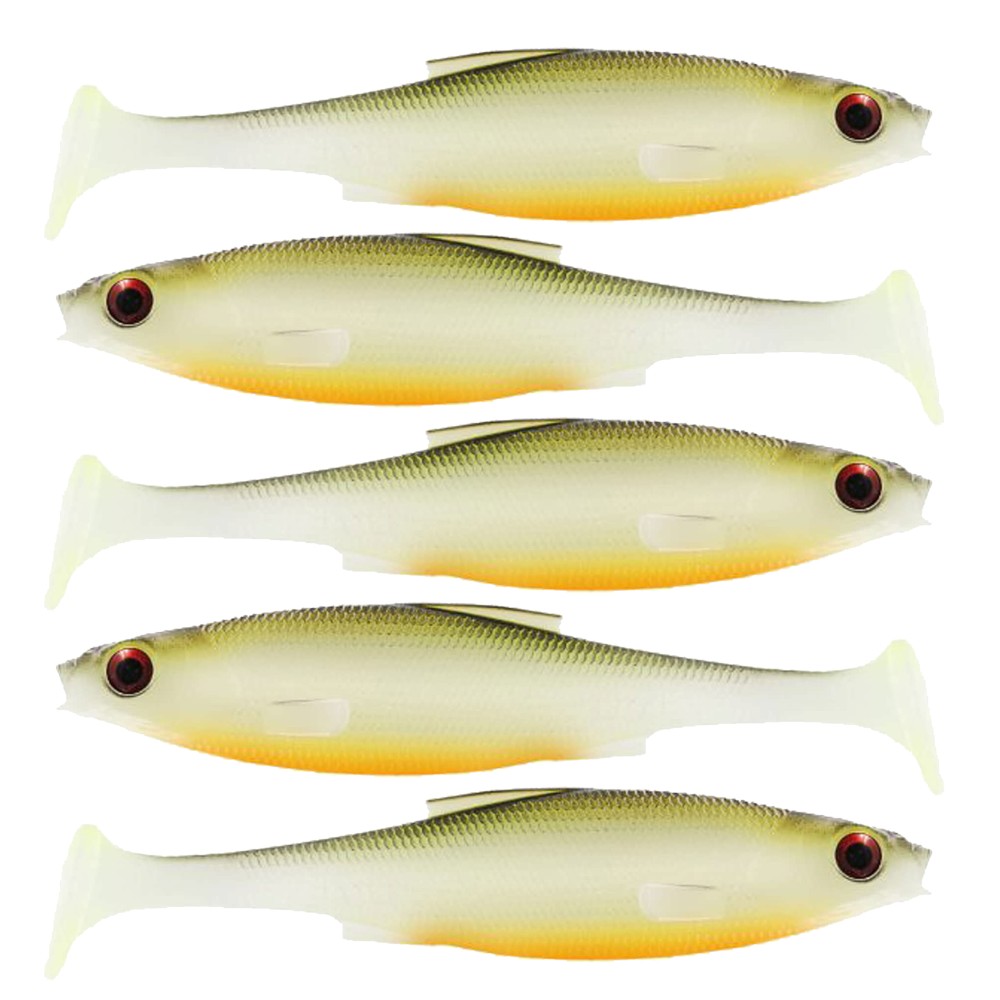 LMAB KØFI (KÖFI) Roach Shad 7cm - Sunrise - 3g - 5 Stück