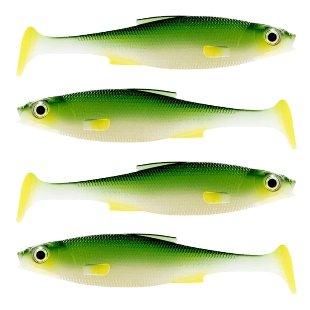 LMAB KØFI (KÖFI) Roach Shad 11cm - Green Shiner - 11g - 4 Stück